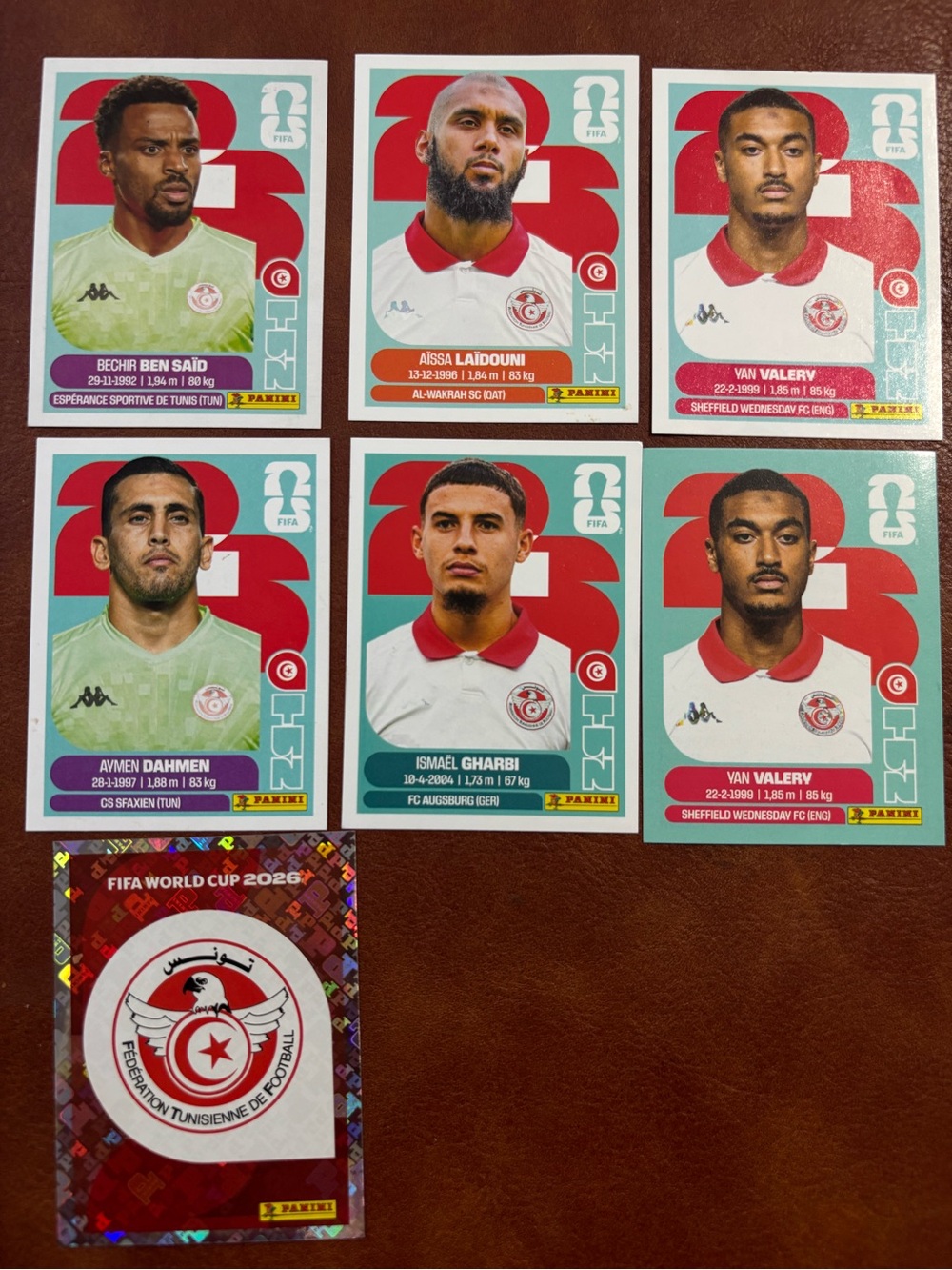 Panini Kids Toys Soccer Sticker Cards - Red, White, Green, Teal